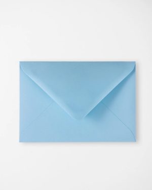 Svetlo modré obálky na oznámenia a pozvánky rozmer C6