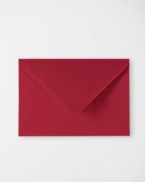 Vínovo červené obálky na oznámenia a pozvánky rozmer C6