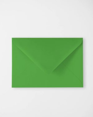 Zelené obálky na oznámenia a pozvánky rozmer C6