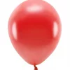 Metalické červené latexové balóny s priemerom 30cm.