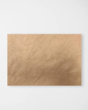 Hnedá obálka C5 s rebrovaným vzorom