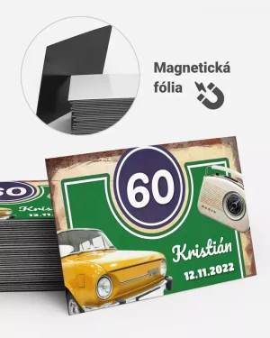 Pamätné magnetky slovenské retro